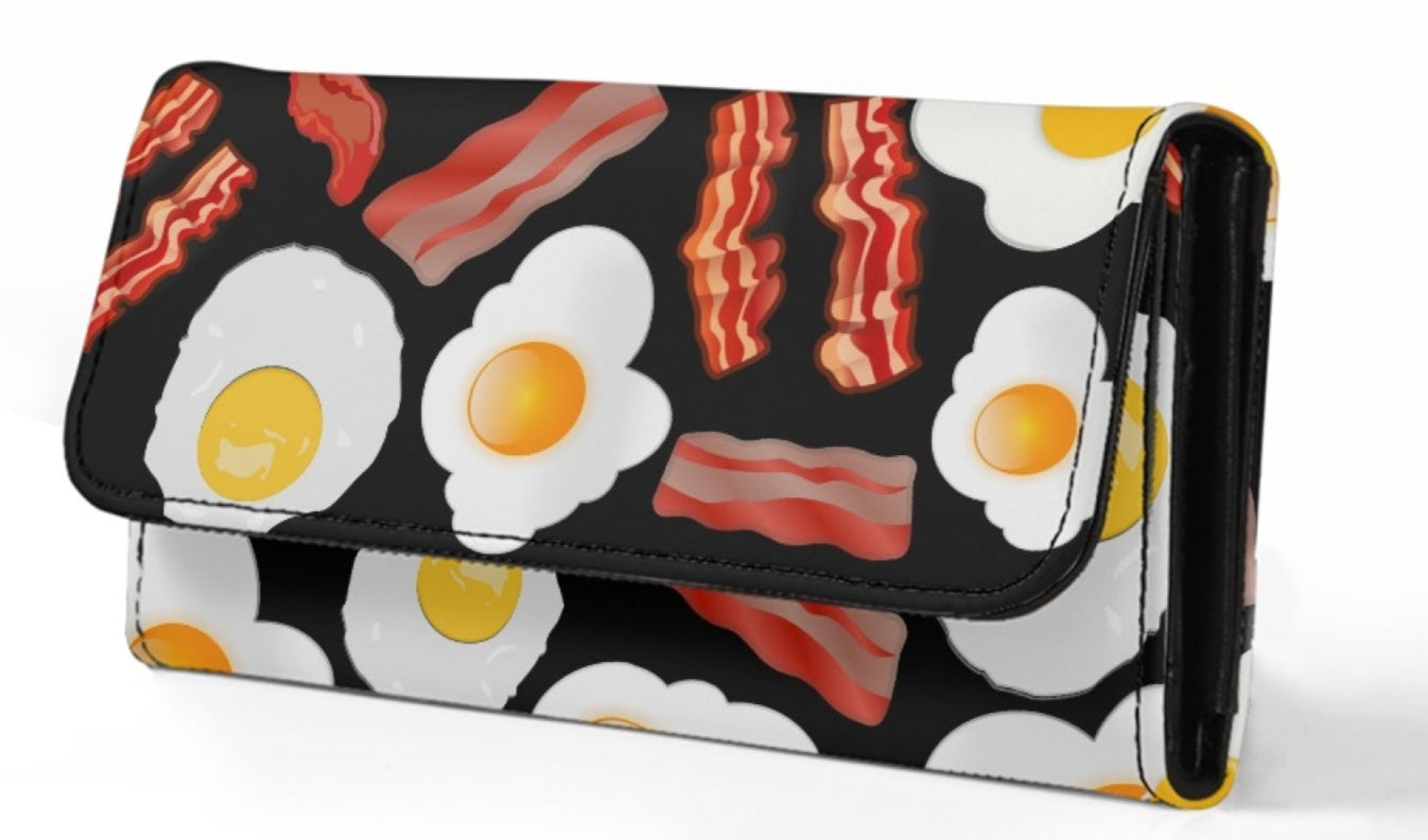 Bacon and Eggs - Tri-fold Wallet