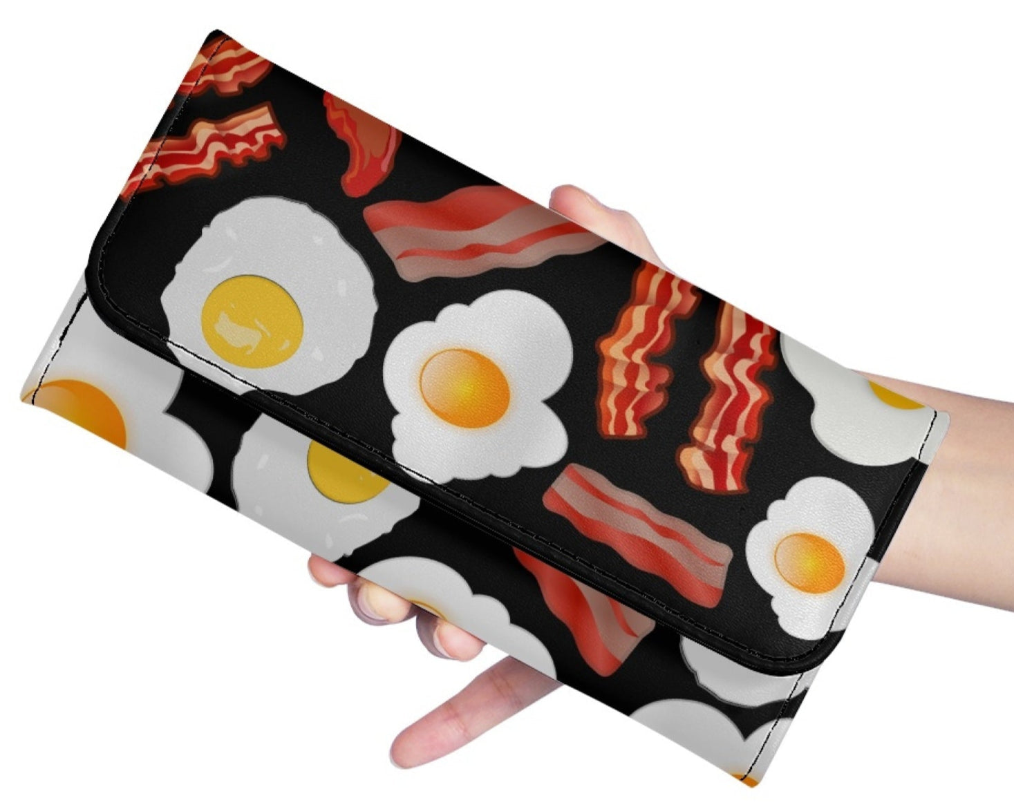 Bacon and Eggs - Tri-fold Wallet
