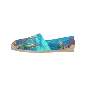 Mermaid - Casual Canvas Slip-on Shoes