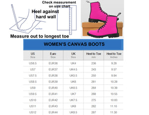 Bubbly - Canvas Boots