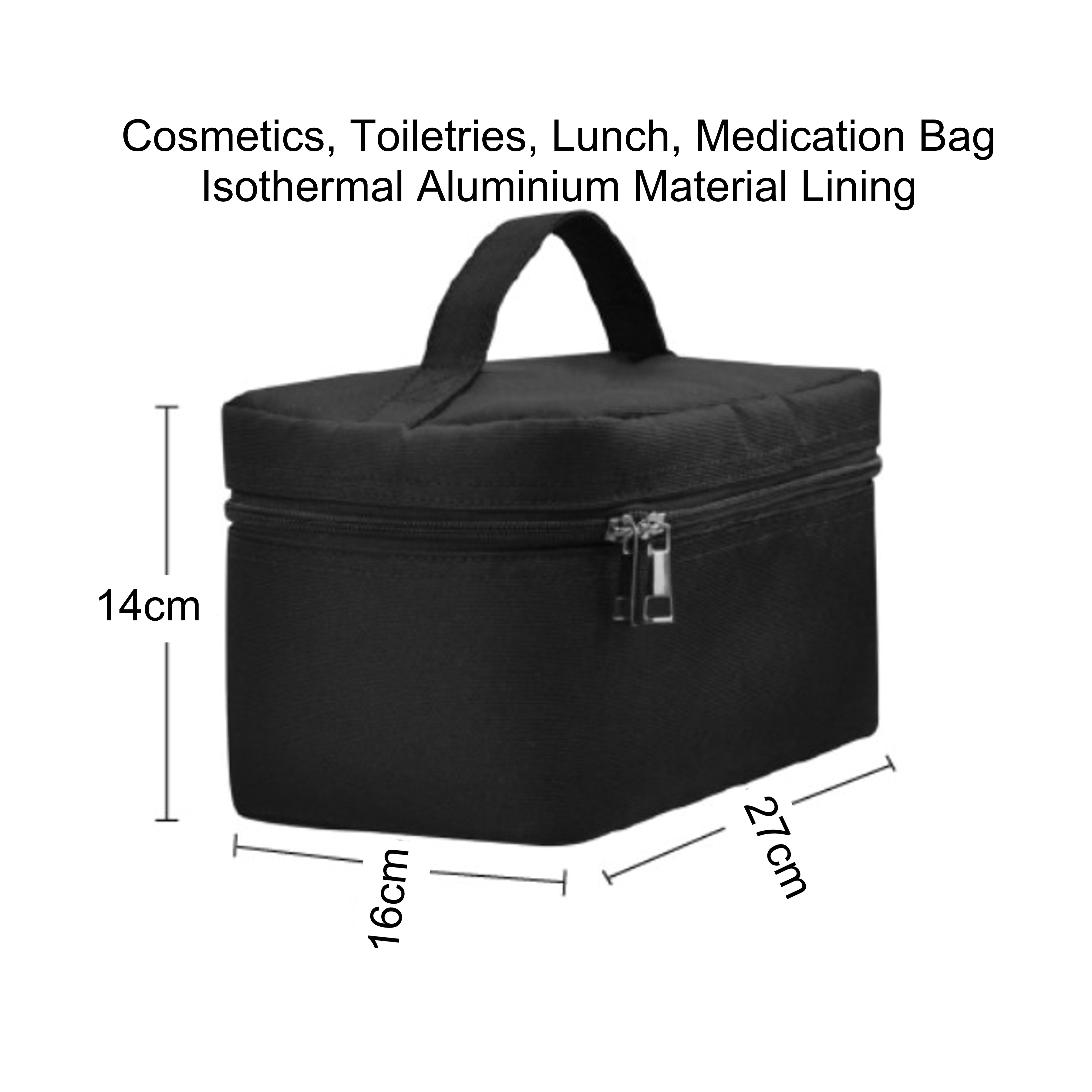 Newsprint - Cosmetics / Lunch Bag