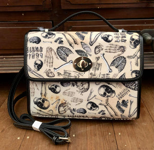 Vintage Anatomy - Waterproof Canvas Handbag