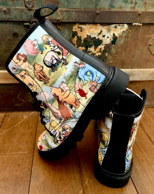 Vintage Winnie - Canvas Boots