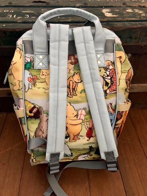 Vintage Winnie - Multi-Function Backpack Nappy Bag