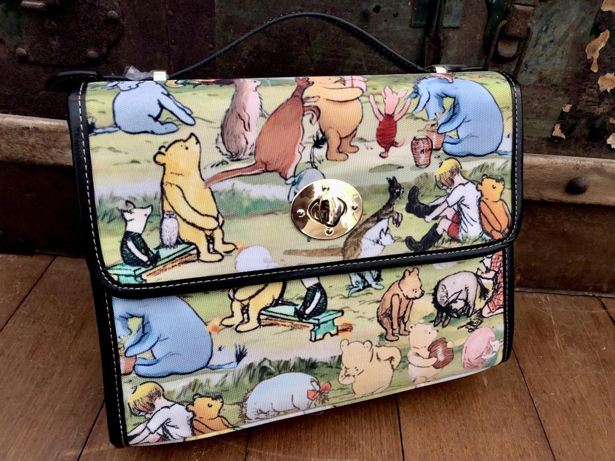 Vintage Winnie - Waterproof Canvas Handbag