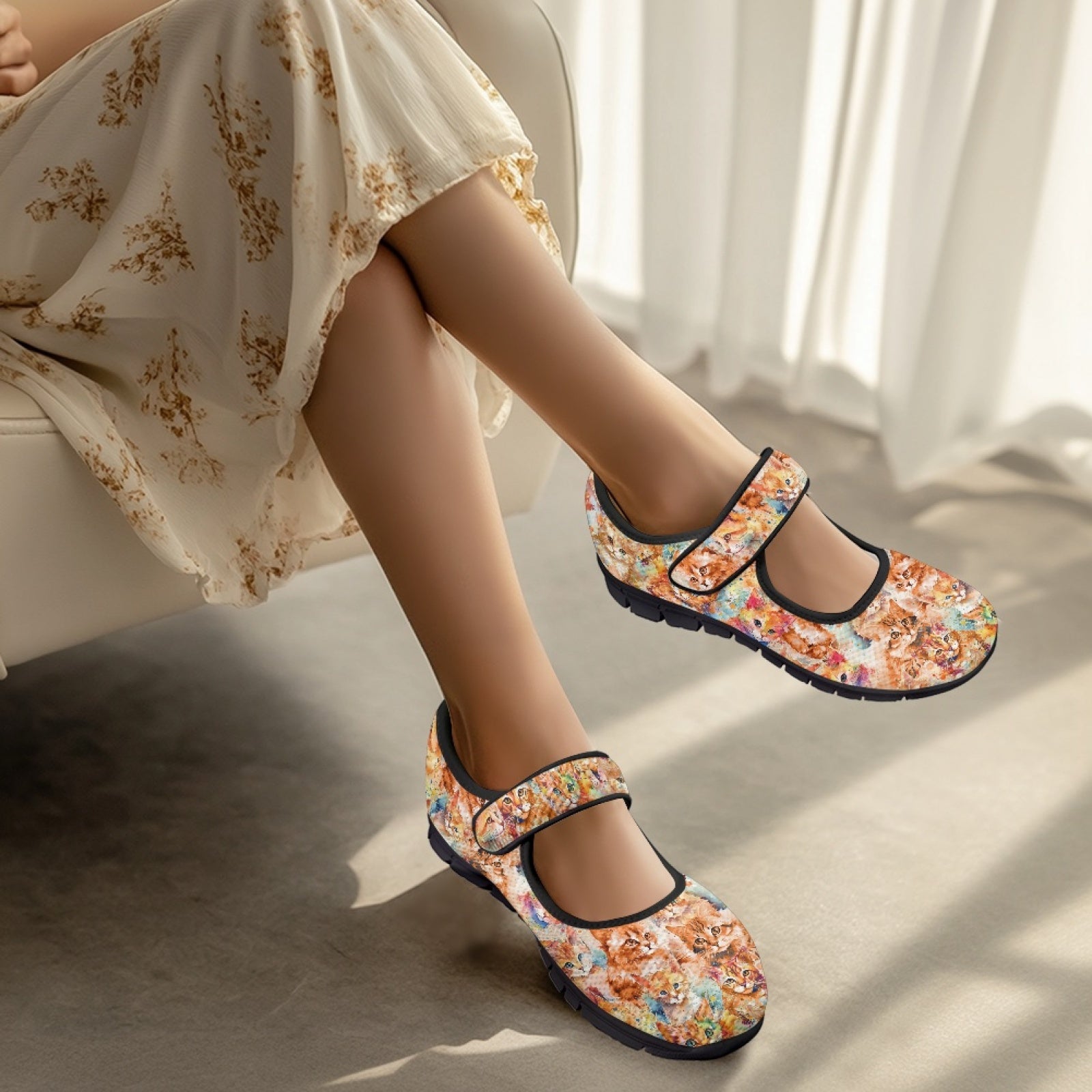 Ginger Cat - Mary Jane Shoes