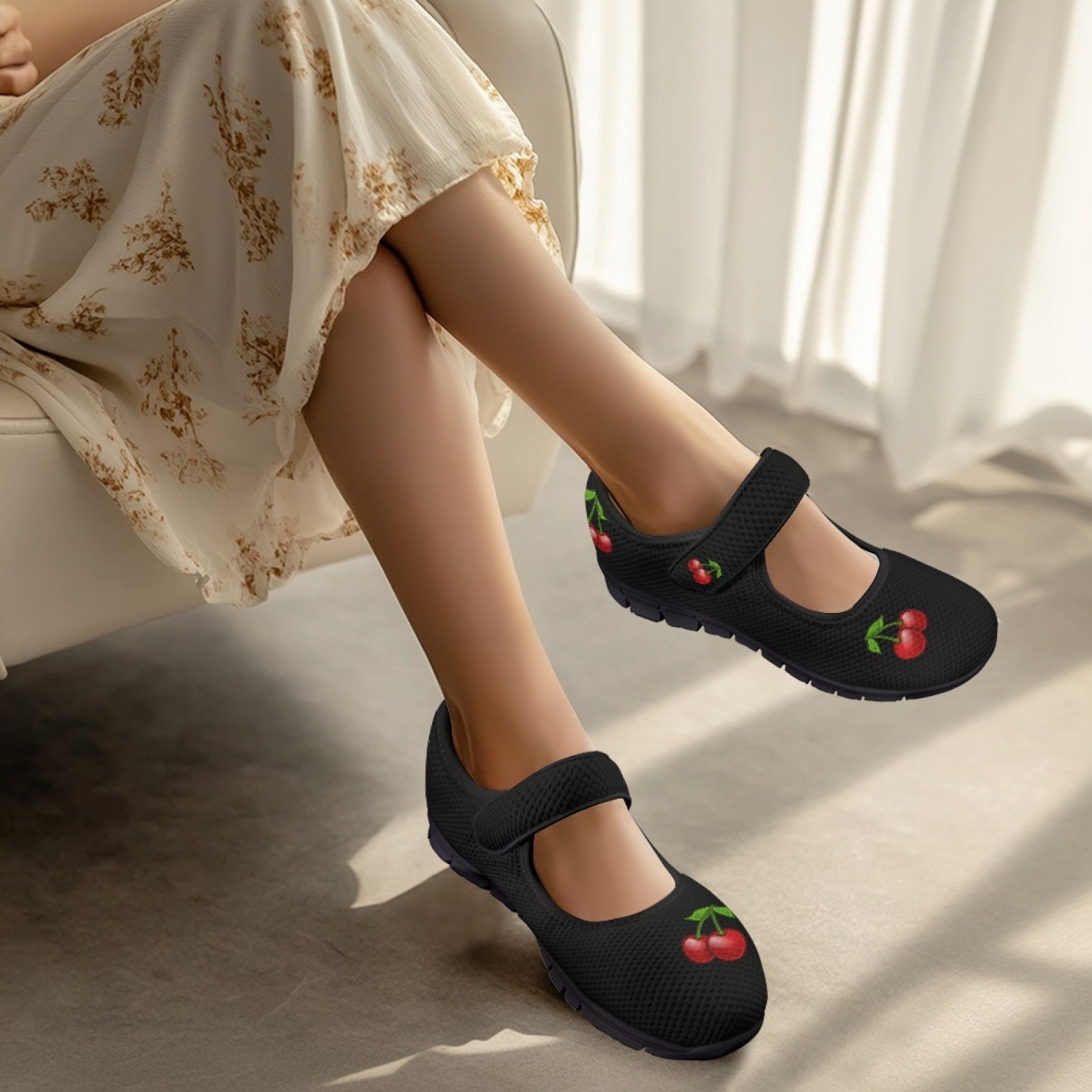 Cherry - Mary Jane Shoes