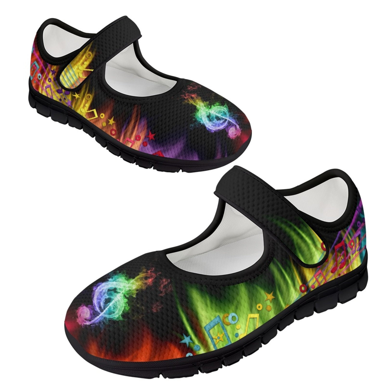 Musical Flames - Mary Jane Shoes
