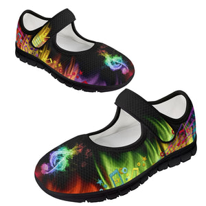 Musical Flames - Mary Jane Shoes