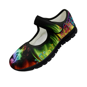 Musical Flames - Mary Jane Shoes