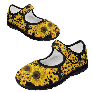 Sunflowers - Mary Jane Shoes