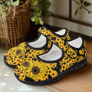 Sunflowers - Mary Jane Shoes