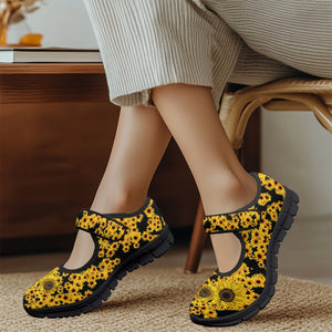 Sunflowers - Mary Jane Shoes