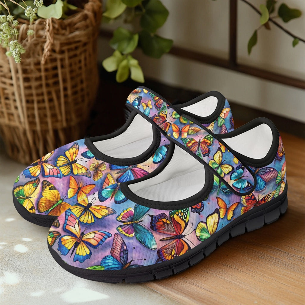Butterfly Bright - Mary Jane Shoes