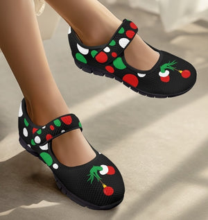 Xmas Blah - Mary Jane Shoes