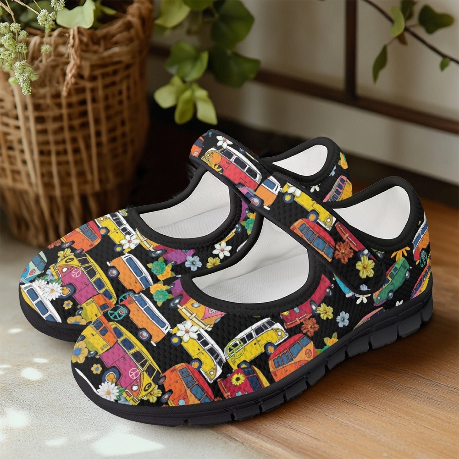 Hippie Van - Mary Jane Shoes
