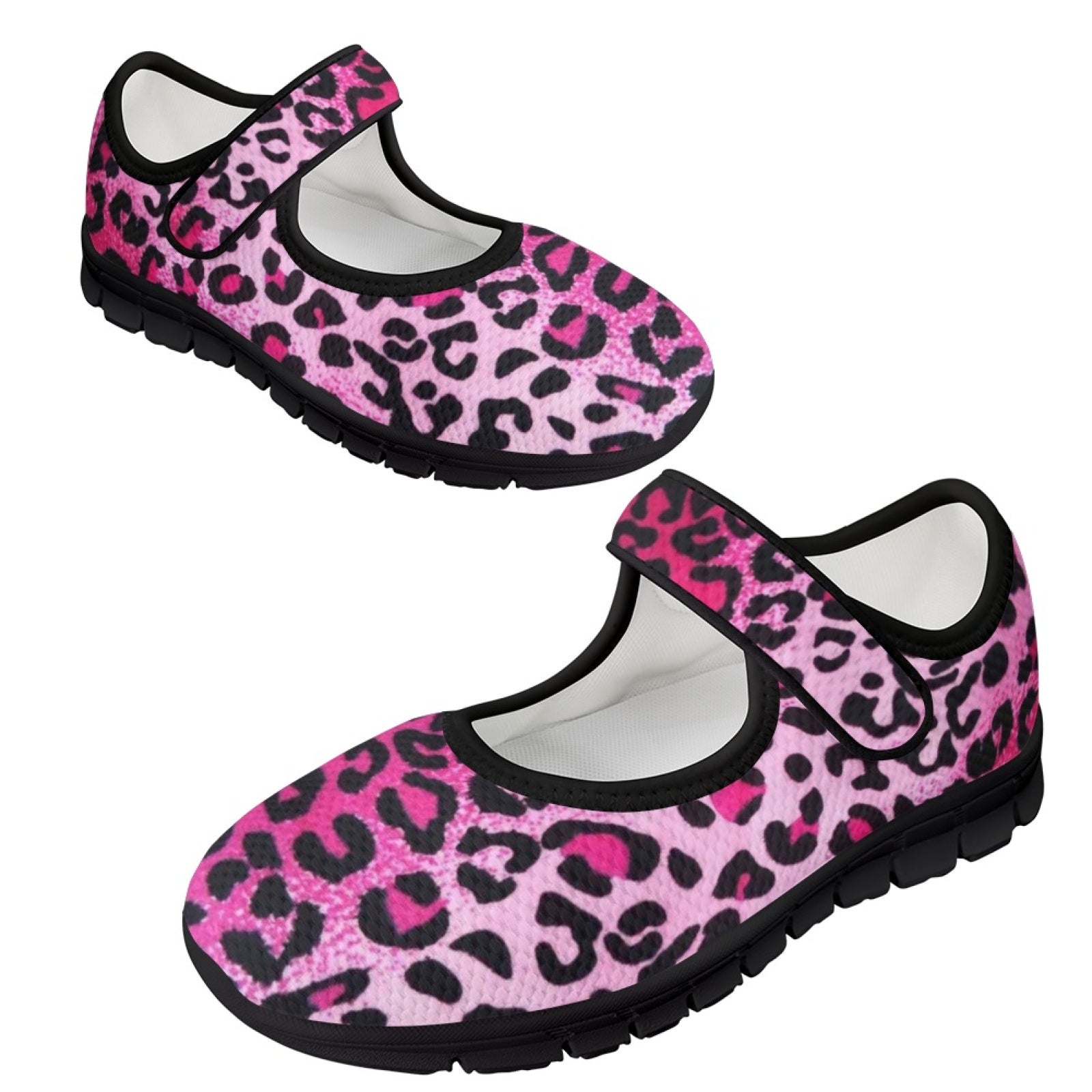 Leopard Pink - Mary Jane Shoes