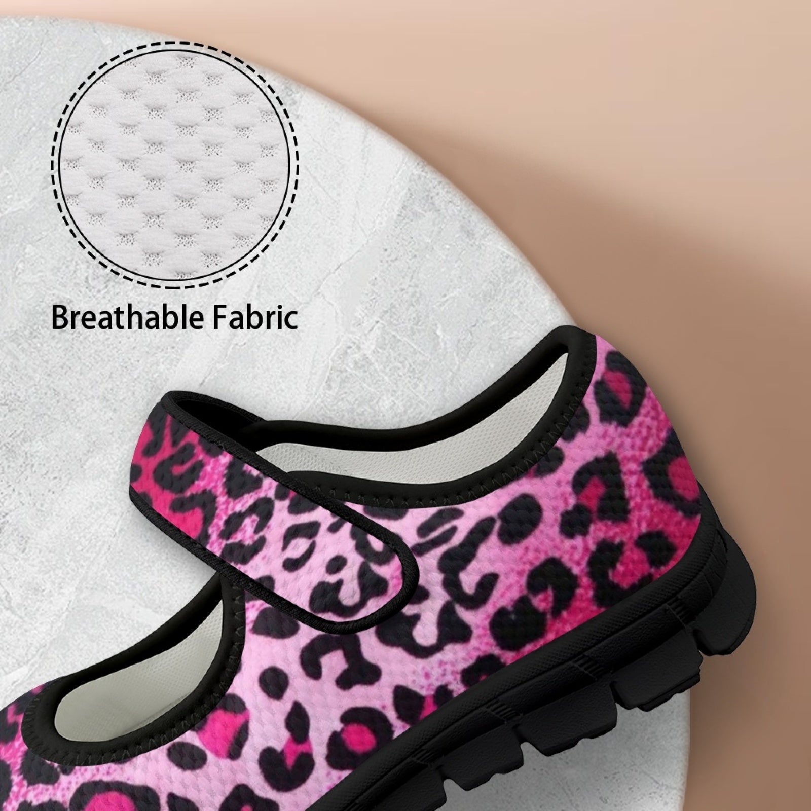 Leopard Pink - Mary Jane Shoes