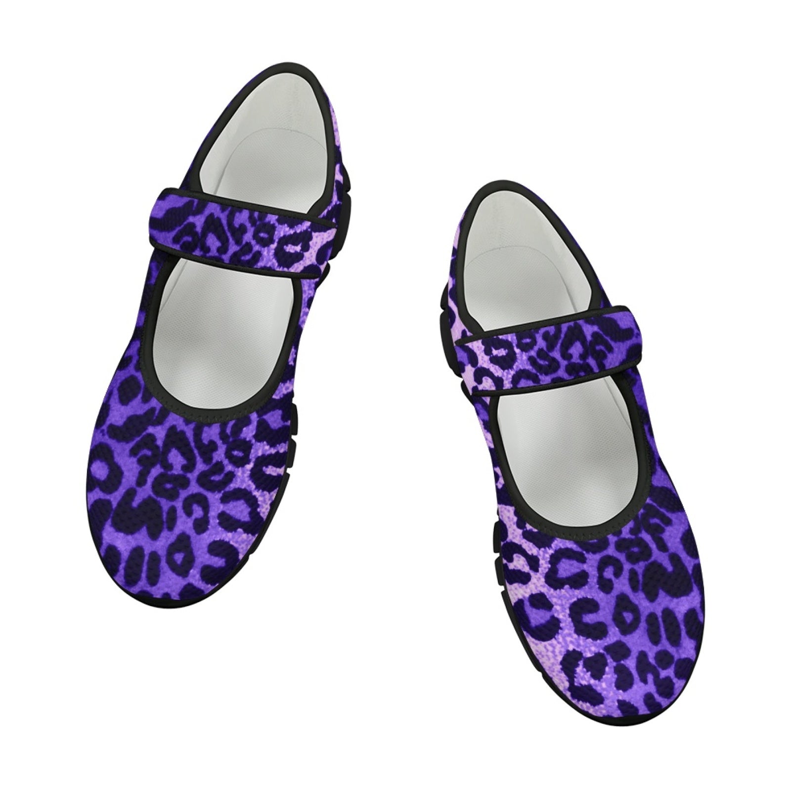Leopard Purple - Mary Jane Shoes