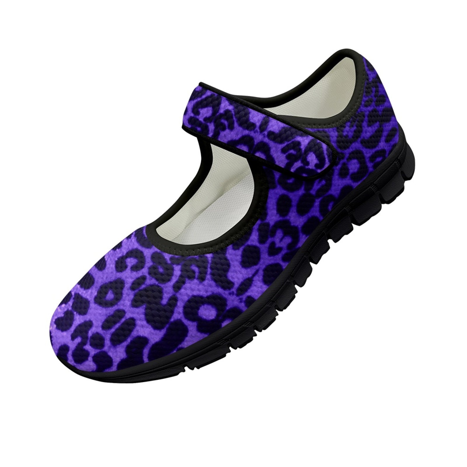 Leopard Purple - Mary Jane Shoes