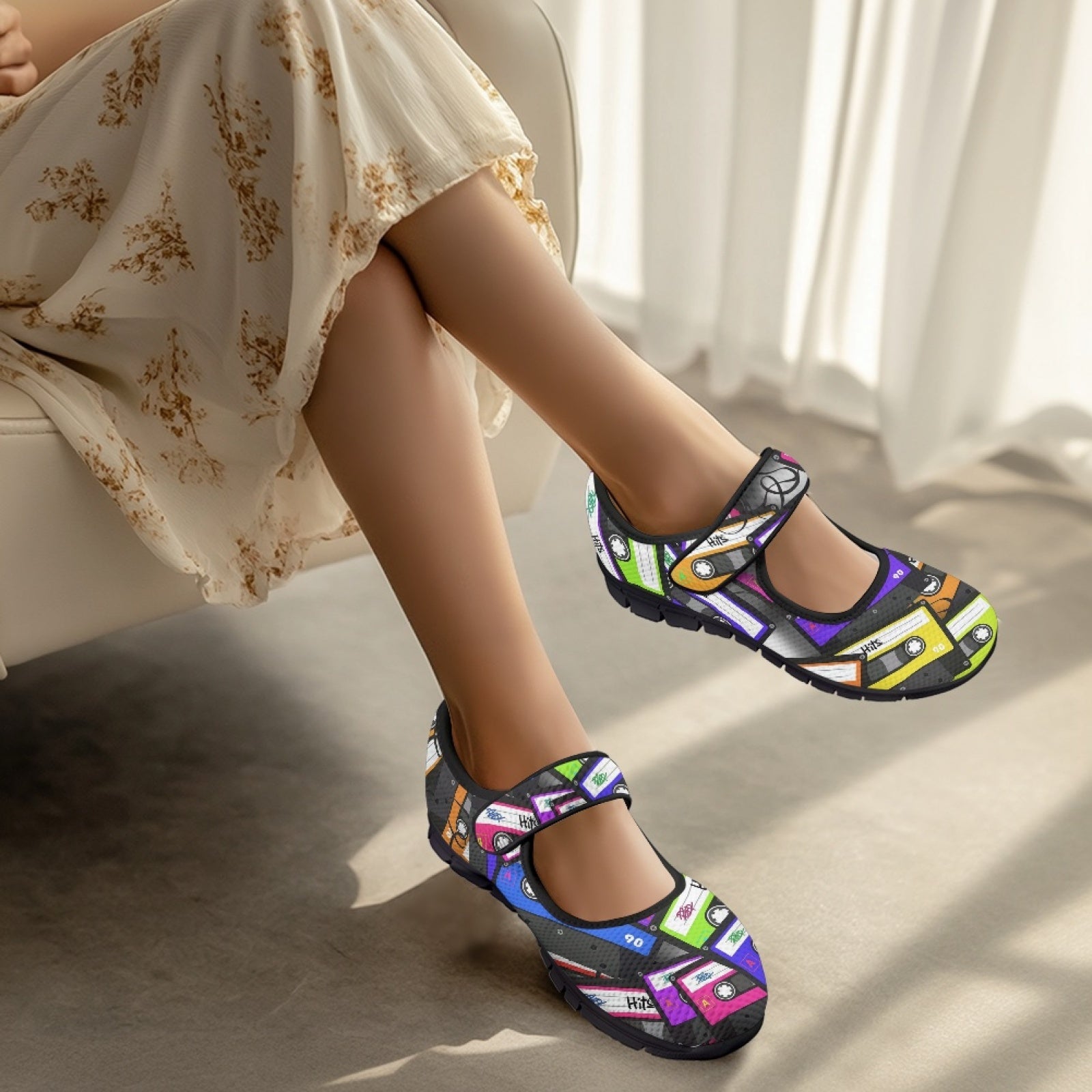 Cassette - Mary Jane Shoes