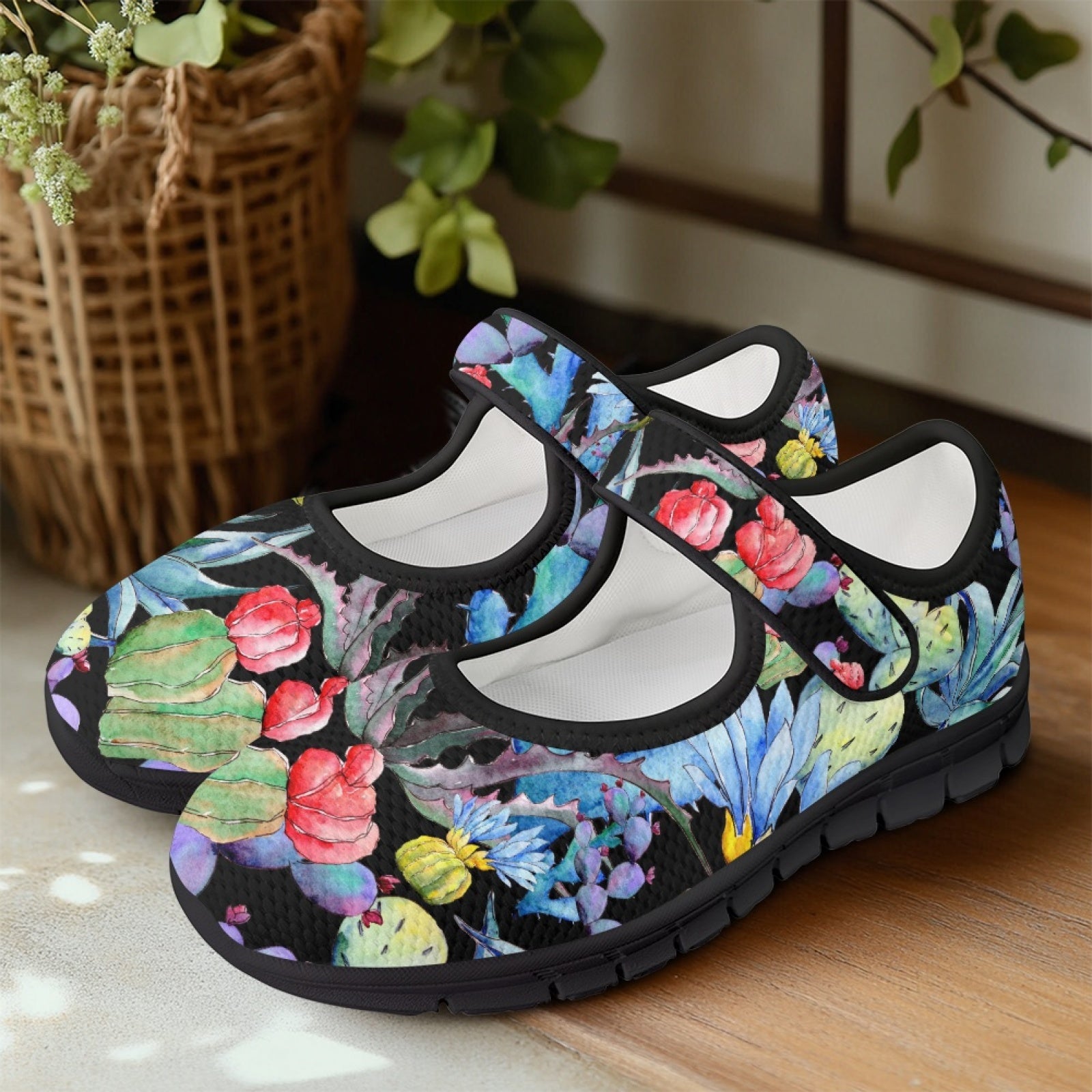 Cactus - Mary Jane Shoes