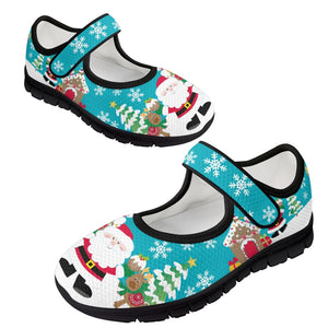 Santa Claus Scene - Mary Jane Shoes
