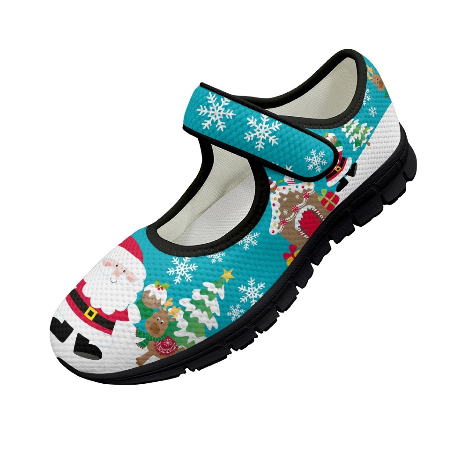 Santa Claus Scene - Mary Jane Shoes
