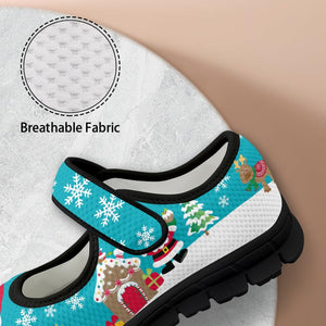 Santa Claus Scene - Mary Jane Shoes