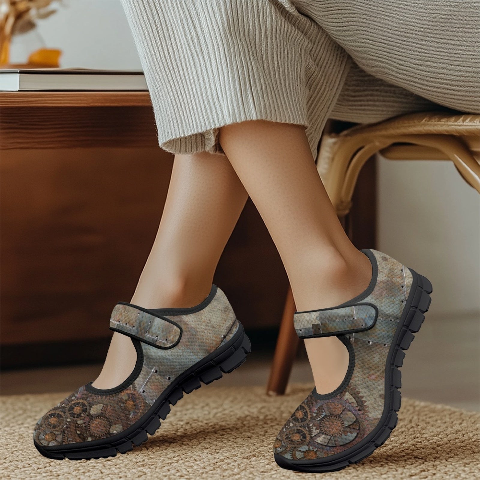 Full Metal - Mary Jane Shoes