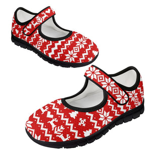 Xmas Sweater - Mary Jane Shoes