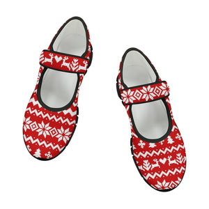Xmas Sweater - Mary Jane Shoes