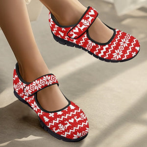 Xmas Sweater - Mary Jane Shoes