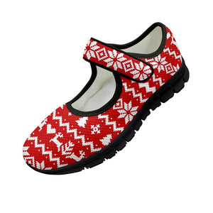 Xmas Sweater - Mary Jane Shoes