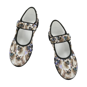 Siamese Cats - Mary Jane Shoes