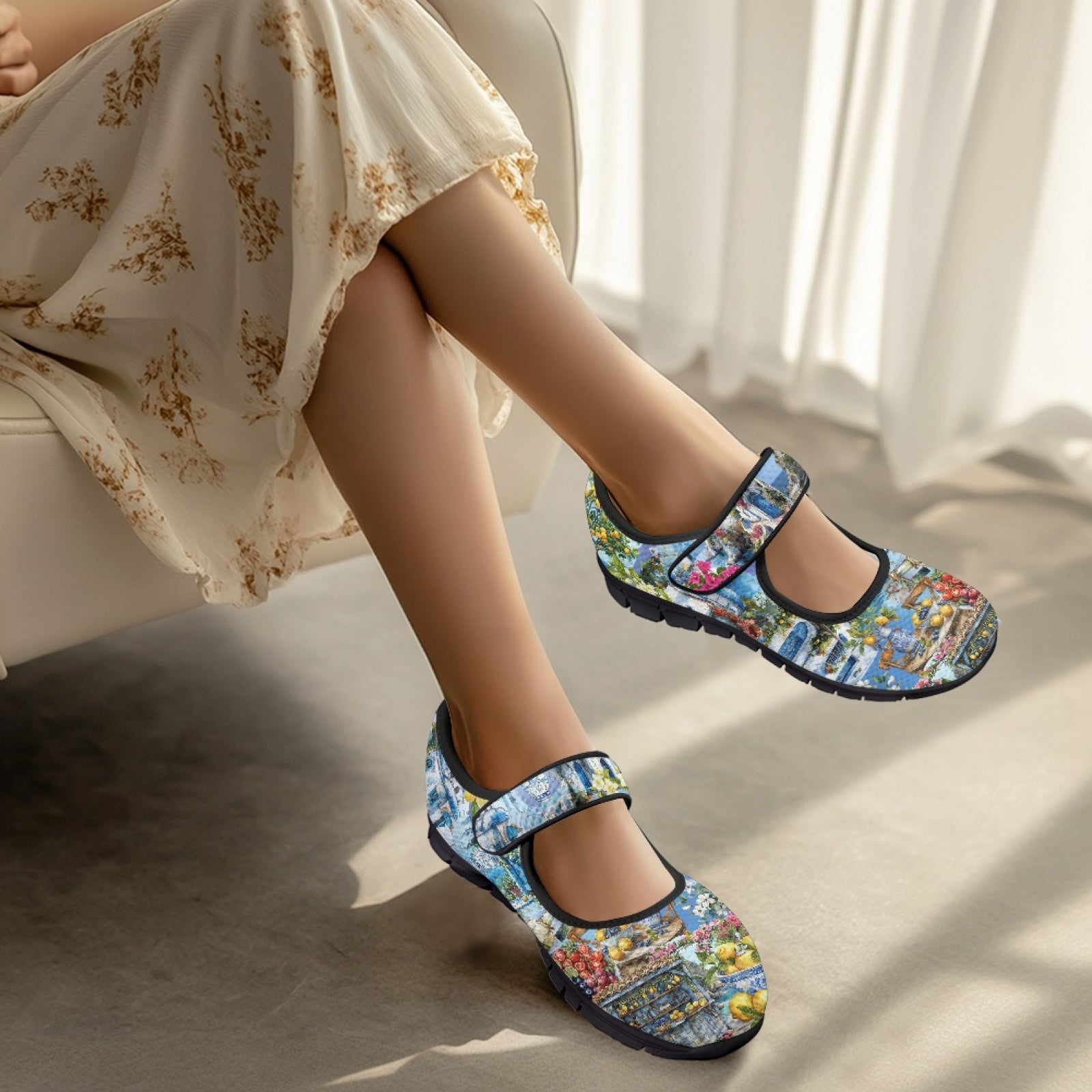 Greek Islands - Mary Jane Shoes