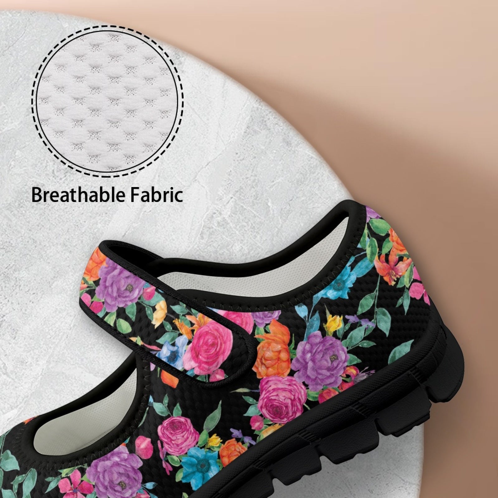 Bright Floral - Mary Jane Shoes