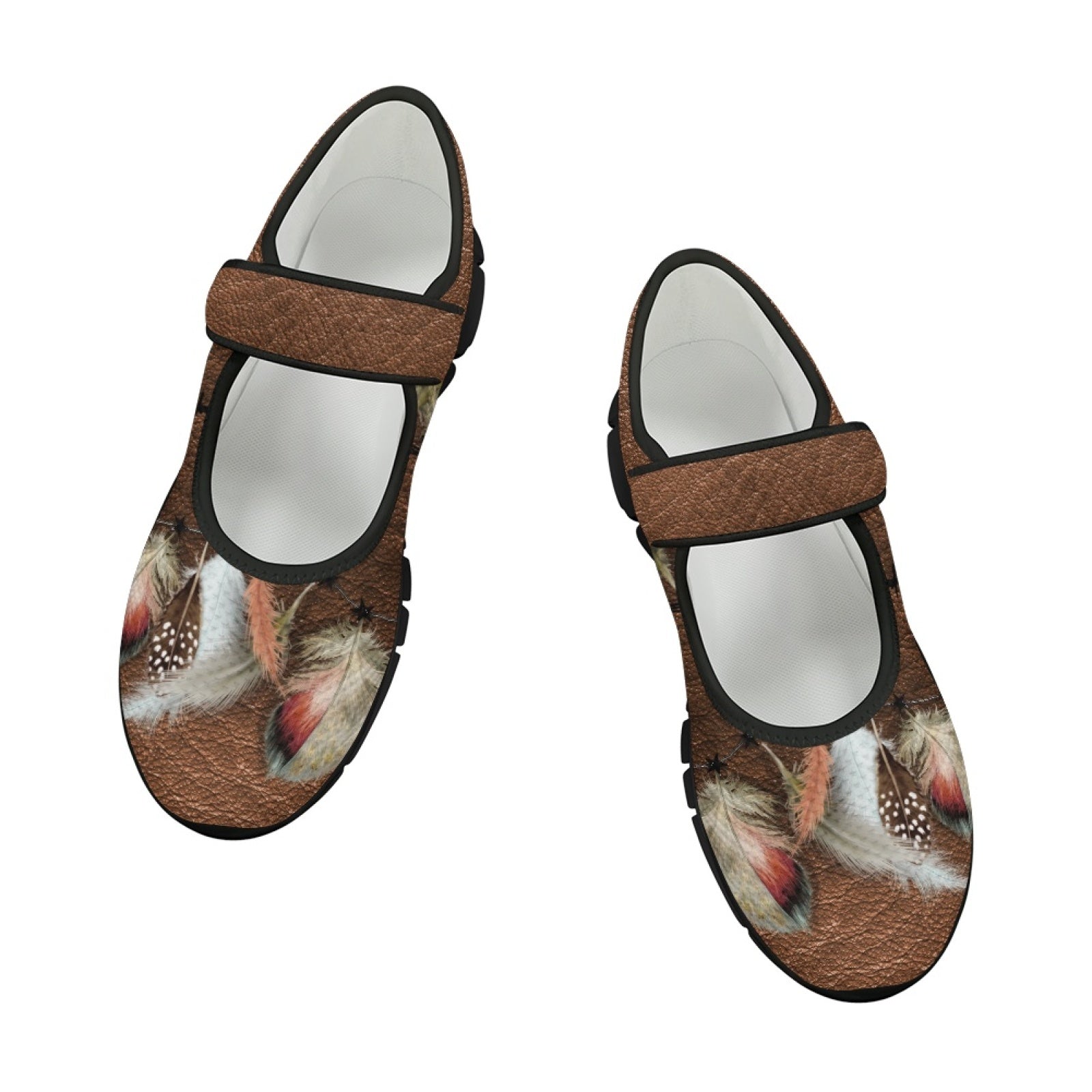 Feathers - Mary Jane Shoes