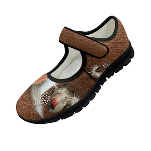 Feathers - Mary Jane Shoes