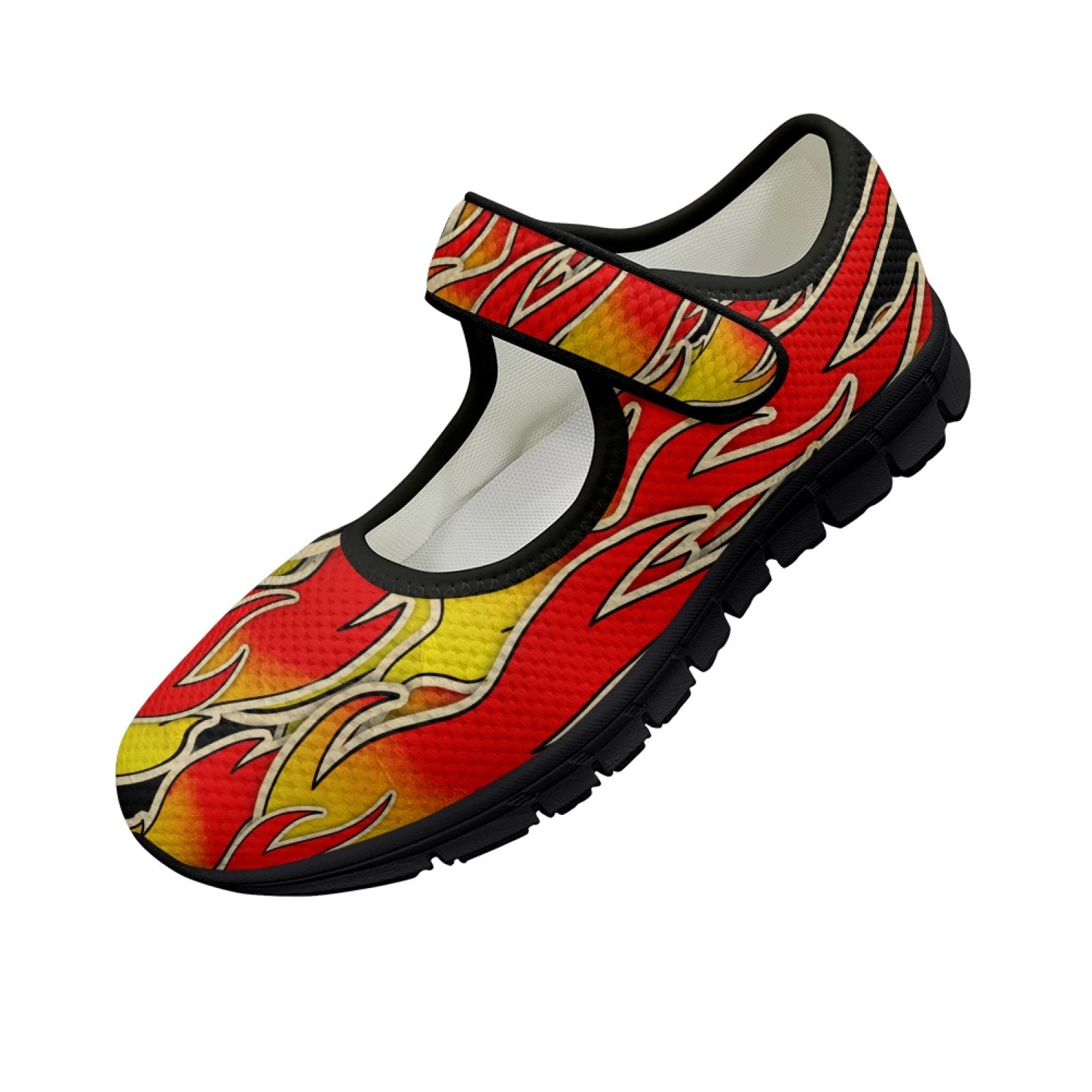 Flames - Mary Jane Shoes