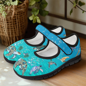 Turtle - Mary Jane Shoes