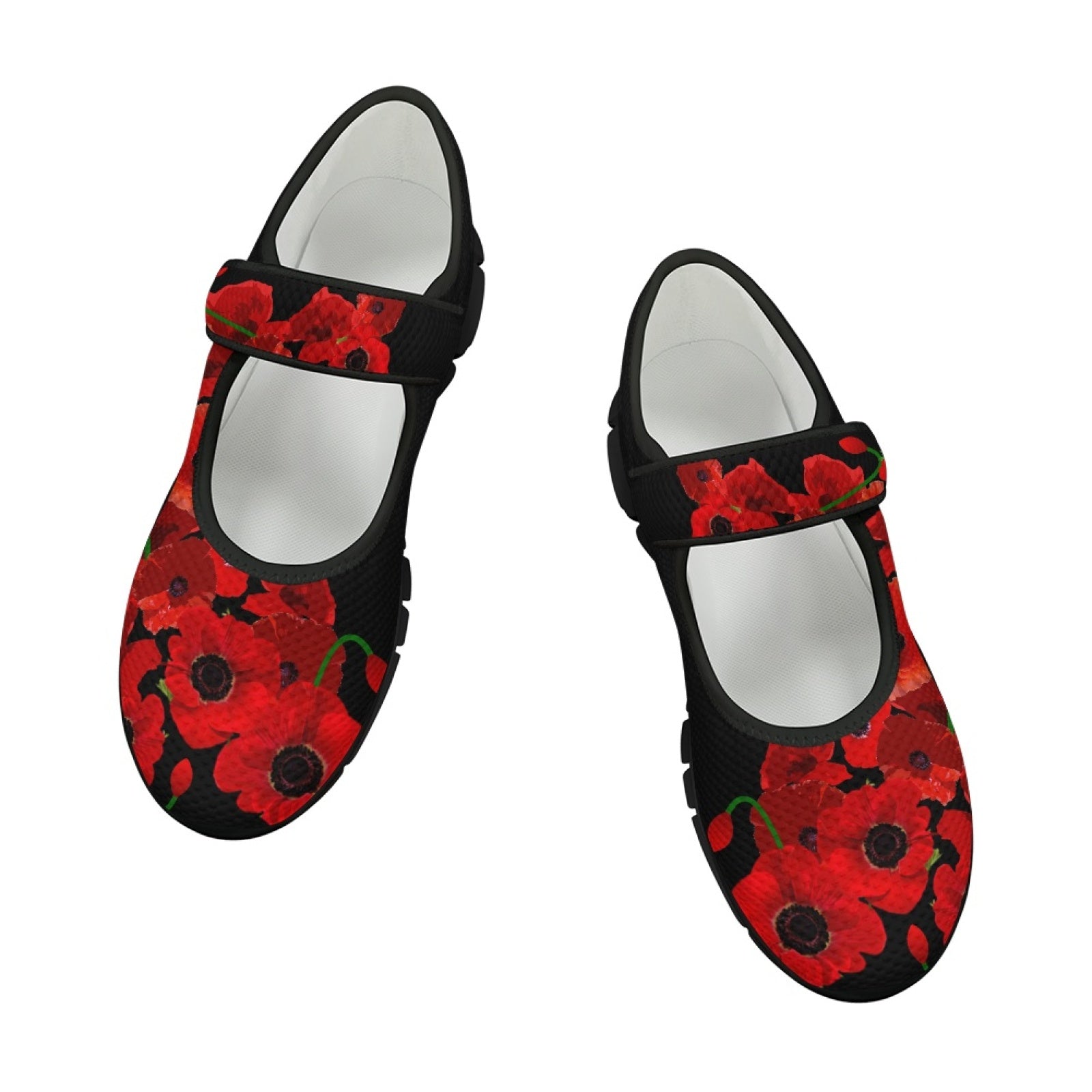 Poppies - Mary Jane Shoes