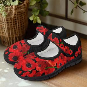 Poppies - Mary Jane Shoes