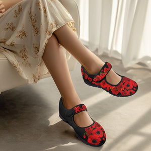 Poppies - Mary Jane Shoes