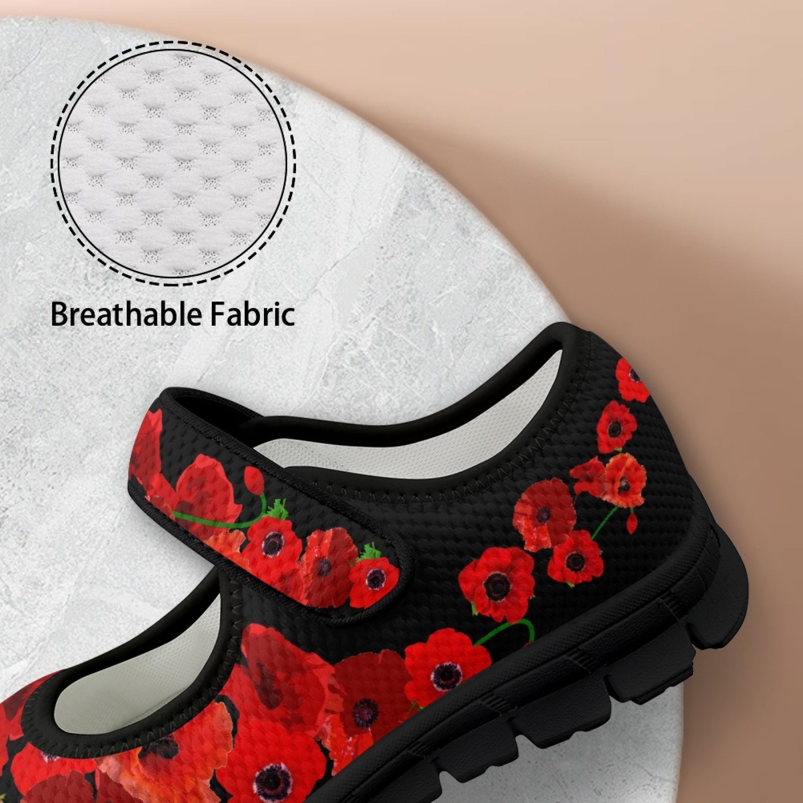 Poppies - Mary Jane Shoes