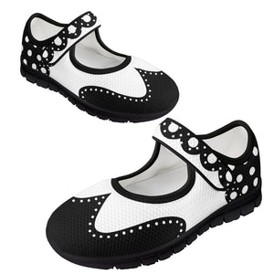 Wingtips Polkadot - Mary Jane Shoes