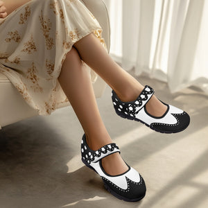 Wingtips Polkadot - Mary Jane Shoes