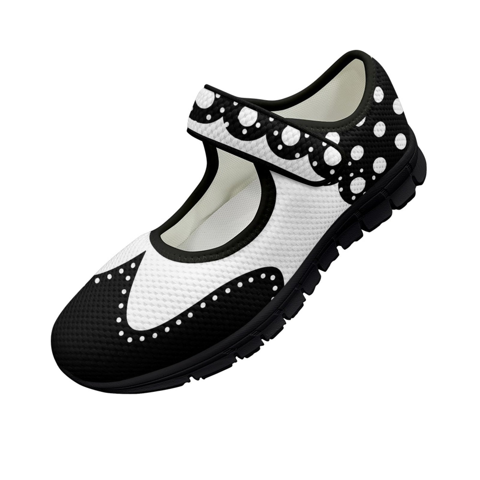 Wingtips Polkadot - Mary Jane Shoes