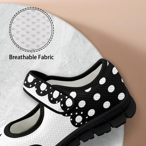 Wingtips Polkadot - Mary Jane Shoes