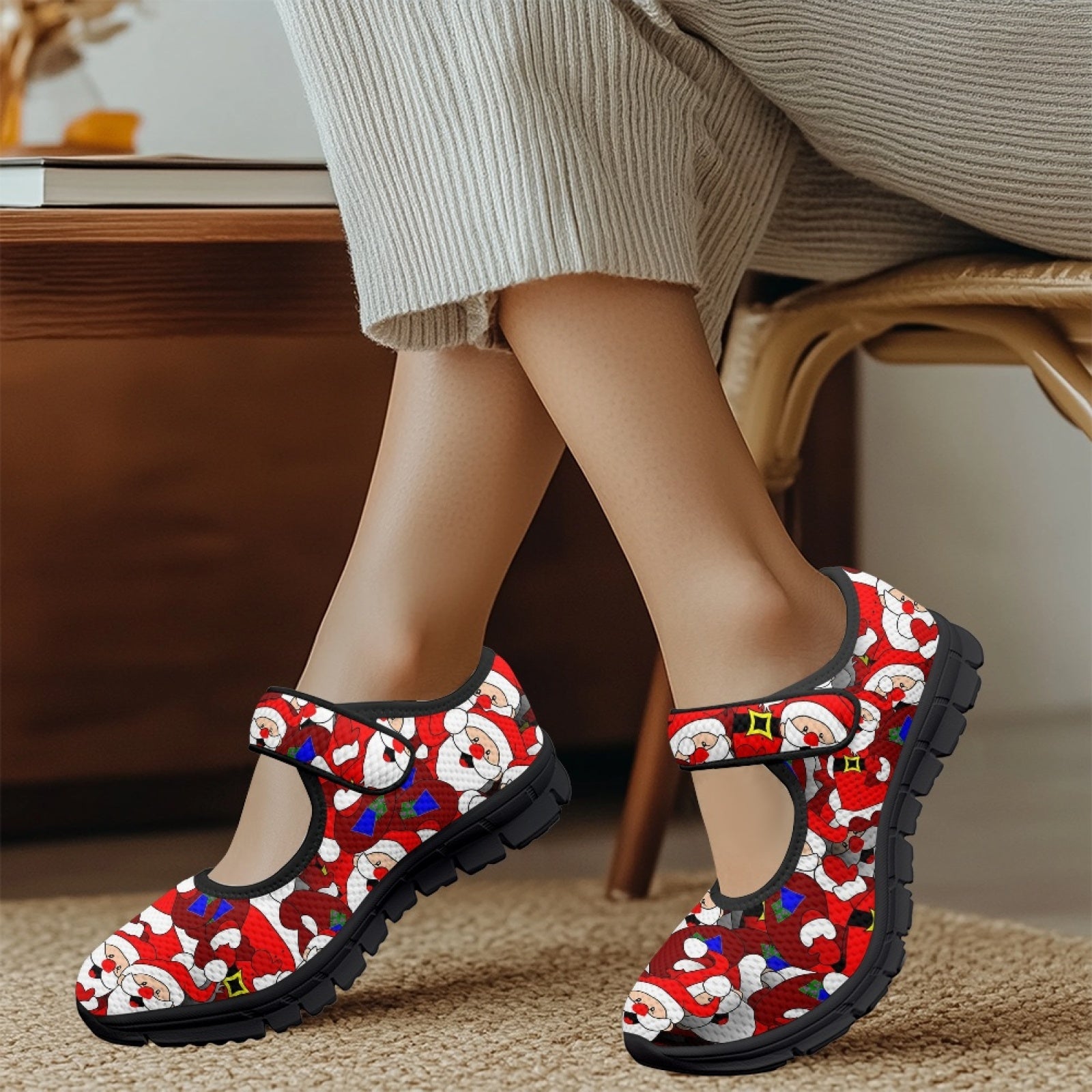 Santa - Mary Jane Shoes